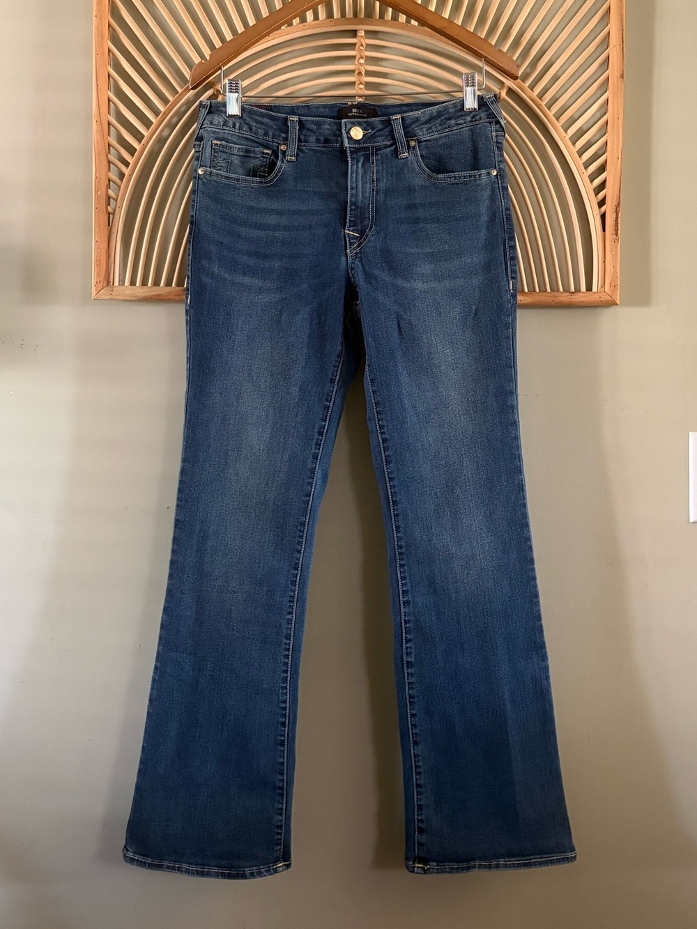 True Religion Becca Mid-Rise Bootcut Jeans